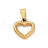 201 Stainless Steel Charms STAS-C130-12G-1