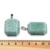 Natural Amazonite Pendants G-B139-02P-01-3