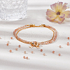 Olycraft 2 Strands Natural Sunstone Beads Strands G-OC0005-42-5