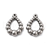 304 Stainless Steel Pendants STAS-V002-09P-1