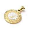 Ion Plating(IP) 304 Stainless Steel Pendants STAS-I204-J-G-2