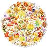 50Pcs Cartoon Leaf Paper Sticker STIC-C012-12-1