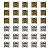 HOBBIESAY 2 Sets 2 Colors Alloy European Beads FIND-HY0003-11-1