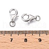 Anti-Tarnish 925 Sterling Silver Lobster Claw Clasps STER-N016-36P-3