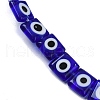 Handmade Evil Eye Lampwork Beads Strands LAMP-G166-03D-3