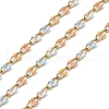 Ion Plating(IP) 304 Stainless Steel Enamel Link Chain CHS-H027-01G-04-1
