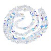 Electroplate Transparent Glass Beads Strands EGLA-N002-21A-B01-2