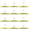 Transparent Acrylic Fringe Trimming Tool TACR-WH0014-14-2