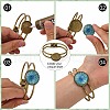 Brass Bangle Making X-MAK-S001-SZ027AB-3