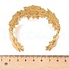 304 Stainless Steel Cuff Bangles for Women AJEW-P127-19G-5