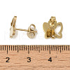 Ion Plating(IP) 304 Stainless Steel Stud Earring Findings STAS-I206-58G-3