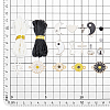   DIY Yin Yang Match Couple Bracelet Making Kit DIY-PH0009-64-2