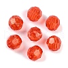 Transparent Acrylic Beads OACR-Q015-02G-1