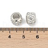 Alloy Rhinestone Clay Pave Beads ALRI-D300-01P-02-3