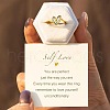 2Pcs Heart Alloy Finger Rings for Women FS-WG57BD0-03-3