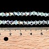 Faceted Bicone Electroplate Glass Beads Strands EGLA-P016-4mm-AB02-5