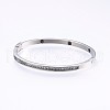 304 Stainless Steel Bangles BJEW-P223-20P-2