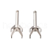 304 Stainless Steel Stud Earring Findings STAS-B091-02C-05P-1