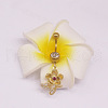 316L Surgical Stainless Steel Micro Pave Clear Cubic Zirconia Belly Rings FS-WGA8928-08-1