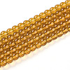 Transparent Glass Beads Strands GLAA-T032-T4mm-23-1