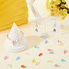 SOFPLATE 1000Pcs Transparent Acrylic Pendants MACR-SP0001-11-4