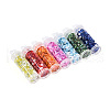 7 Bottles DIY Glass Seed Beads Sets DIY-N006-02D-2