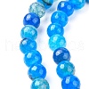 Natural Agate Bead Strands X-G-K166-07F-8mm-06-3
