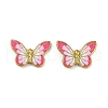 304 Stainless Steel Enamel Beads STAS-Z140-07G-1