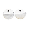 Natural Freshwater Shell Charms SHEL-T018-32B-2