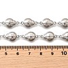 304 Stainless Steel Ladybug Link Chain Necklaces for Women Men NJEW-K249-21A-P-5