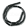 Natural Black Onyx Beads Strands G134-3