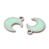 304 Stainless Steel Enamel Pendants STAS-M308-18P-01-2