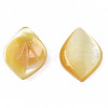 Natural Yellow Shell Pendants SSHEL-S258-101B-3