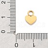 Ion Plating(IP) 304 Stainless Steel Charms STAS-P379-32G-3