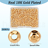 SOFPLATE Rack Plating and PVD Vacuum Plating Brass Round Spacer Beads FIND-SP0002-24A-2
