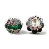 Sparkling Acrylic Rhinestone Round Beads OACR-NH0002-01A-06-1