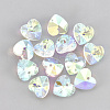 Glass Rhinestone Charms RGLA-T148-14A-1