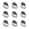 Tarnish Resistant 304 Stainless Steel Snap on Bails STAS-R065-34-1