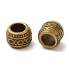 Rondelle Tibetan Style Alloy Beads TIBEB-2562-AB-FF-1