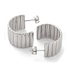 304 Stainless Steel Stud Earrings EJEW-H115-22P-2