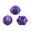 Opaque Acrylic Beads SACR-N017-03F-2