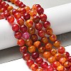 Natural Agate Beads Strands G-NH0001-G10-01-2