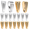 SOFPLATE 600Pcs Brass and Iron Snap on Bails FIND-SP0002-01-1