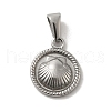304 Stainless Steel Pendants STAS-B053-27P-1