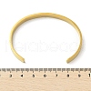 304 Stainless Steel Cuff Bangles BJEW-P348-02E-G-5