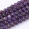 Natural Amethyst Beads Strands G-S030-1