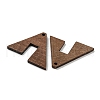 Walnut Wooden Pendants FIND-B042-21C-2