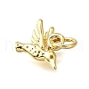 Brass Charms KK-B136-18G-2