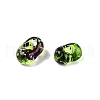 Picasso Spray Painted Glass Seed Beads SEED-T006-04-18-5
