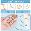 Unicraftale 16Pcs 8 Styles Boho Style 304 Stainless Steel Multi-Strand Links STAS-UN0057-78-5